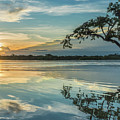 Cuyabeno sunset Laguna Grande
